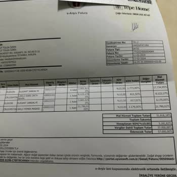 Tepe Home Siparişim Teslim Edilmedi