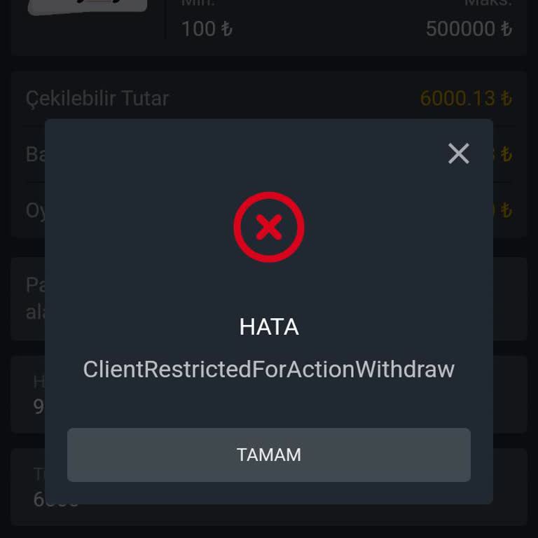 Rexusbet Önceden Sorun Yoktu Çekimle