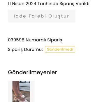 iloveshoes.com.tr İloveshoes.com Dan Ayakkabı Aldım İade Yapılmıyor Göndermediler Ürünü