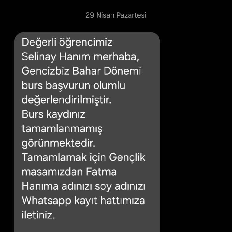 Genciz Biz Burs Dolandırıcılığı Şüphesi Ve Kişisel Bilgilerin Korunması