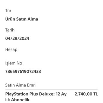 PlayStation Store Habersiz Üyelik Yenileme