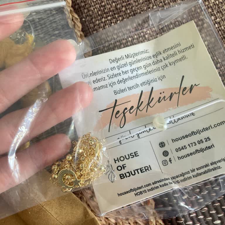 House Of Bijuteri House Bujiteri' Den Şikayetçiyim