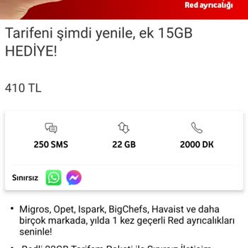 Zorla Tarife Değiştirmemi İstiyor Vodafone Ve Yasadışı Zam Oranı...