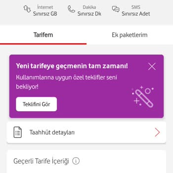 Zorla Tarife Değiştirmemi İstiyor Vodafone Ve Yasadışı Zam Oranı...