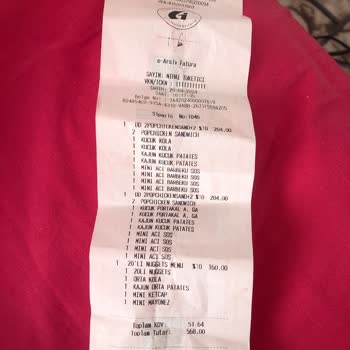 Popeyes Popchicken Sandwich Eksik Malzemeliydi.