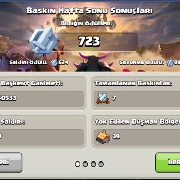 Supercell Baskın Madalyaları Yüklenmedi