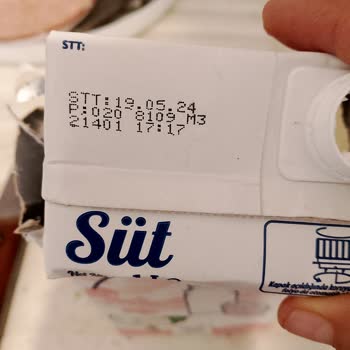 Dost Süt Bozuk Ve Çökmüş Süt