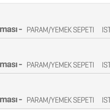 Yemek Sepeti Pişmanlık