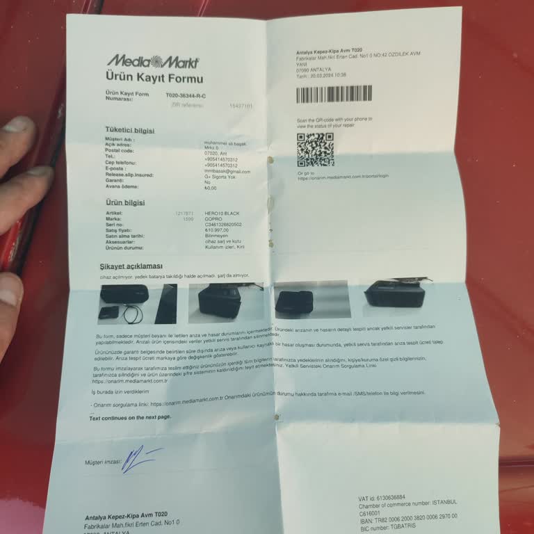 Yurt Dışı Cihazı Media Markt Garanti