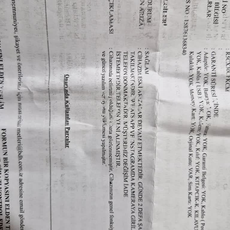 Samsung Telefon S23 Fe Kamera Donma Sorunu