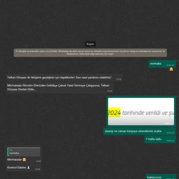 Telkari Dünyası Parası Ödenen Ürünü Göndermiyorlar