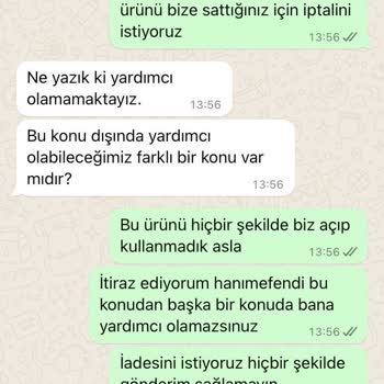 Web Üzerinden Aldığımız Ürünü Vatan Bilgisayar İade Almıyor