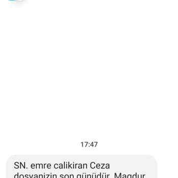 ERASTA HUKUK (SMS) Erasta Hukuk Adınıza Açılmış Dava