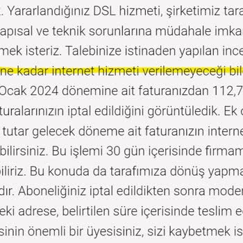 Türk Telekom Bitmeyen Altyapı Arızası