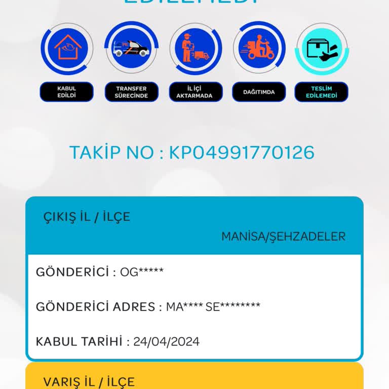 PTT Kargo'nun Teslimat Sorunu: Evdeyken Zile Basmıyorlar!