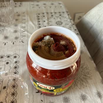 Öncü Salçanın Kapalı Halde İken Bile Küflenmesi
