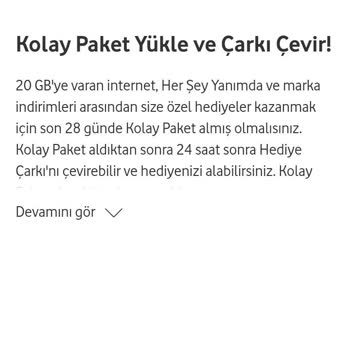 Vodafone Hediye Çarkını Çeviremiyorum