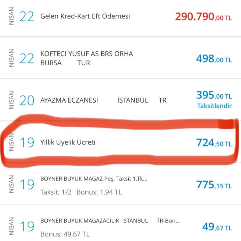 Denizbank Kart Aidatı Alıyor!