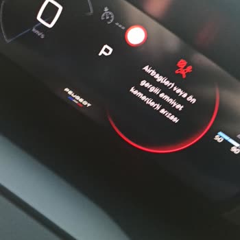 Peugeot Yetkili Servisi Çalışanın Sorumsuzluğu