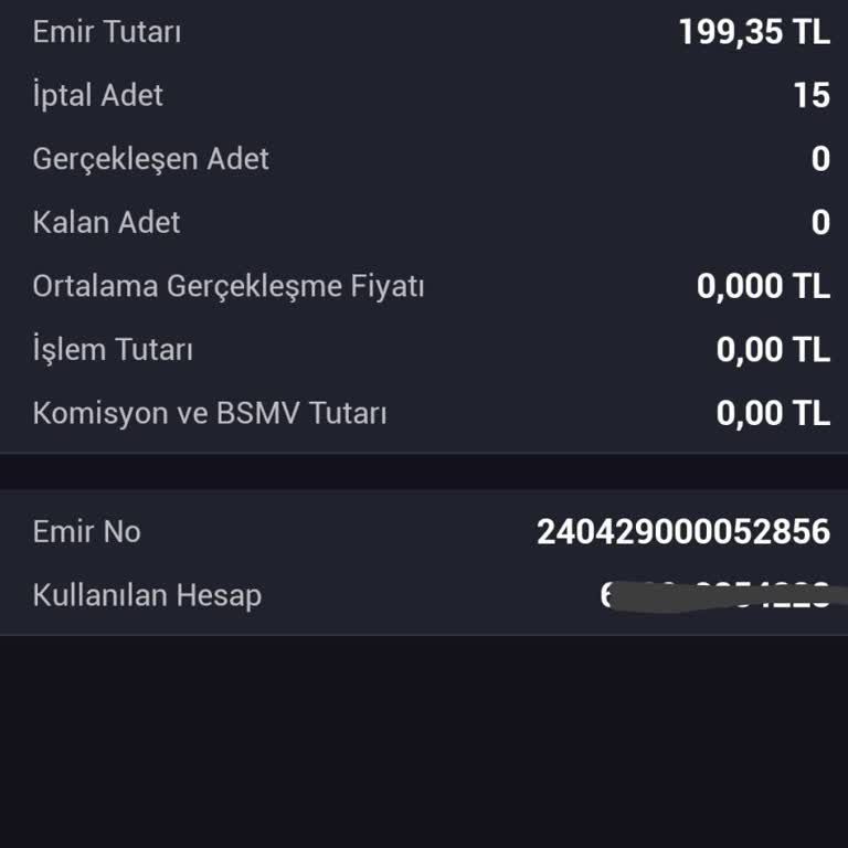 İş Bankası Hisse İptali Hatası