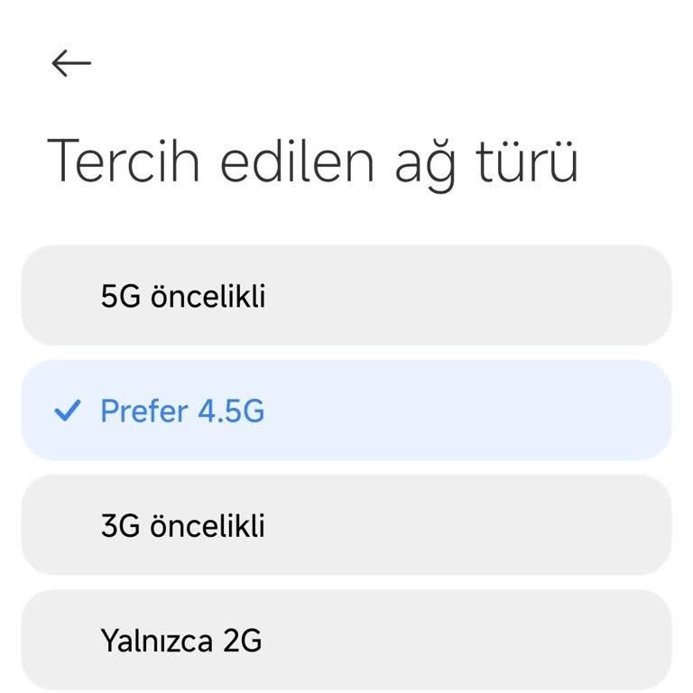 Vodafone İnternet Sorunu Ve 4.5G Çalışmıyor