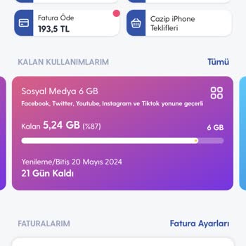 Turkcell İnternet Su Gibi Bitiyor