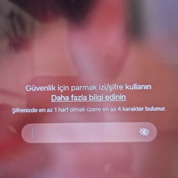 Samsung Telefon Yeniden Başlatmadan Sonra Şifre Kullanılır Hatası