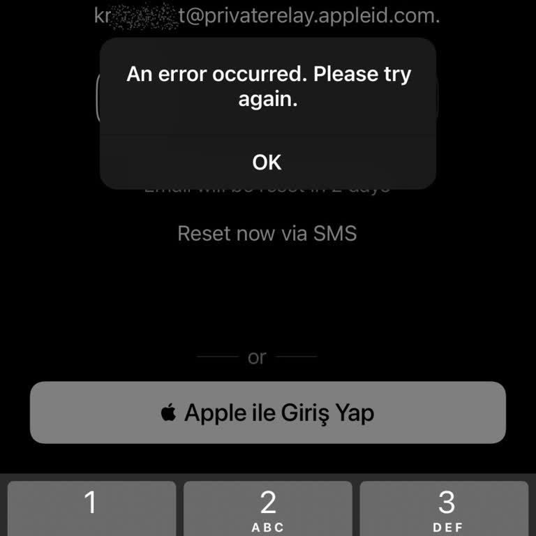 Telegram Error Veriyor Yardım