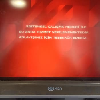 Halkbank Ziraat Bankası ATM Arızası Sebebiyle Mağdurum