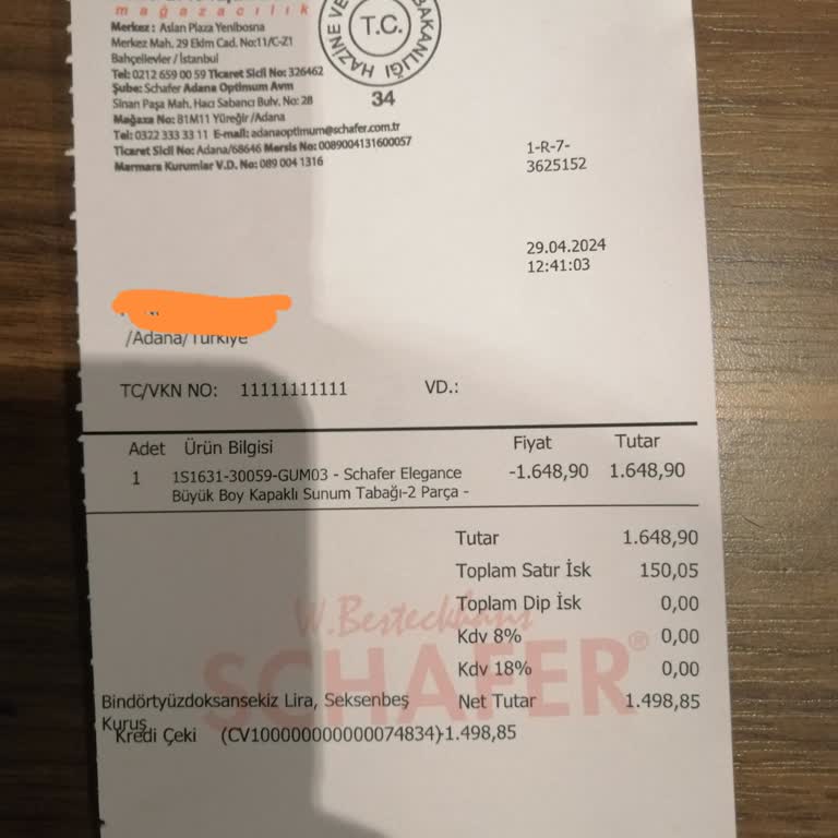 Schafer Ayıplı Mal Ve Kötü Yaklaşım