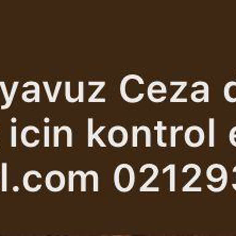 ERESTA (SMS) Suçlamaları Kabul Etmiyorum