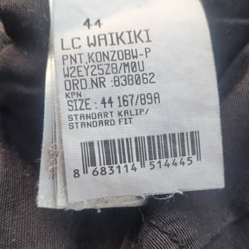 LCW Waikiki Yırtılan Kot