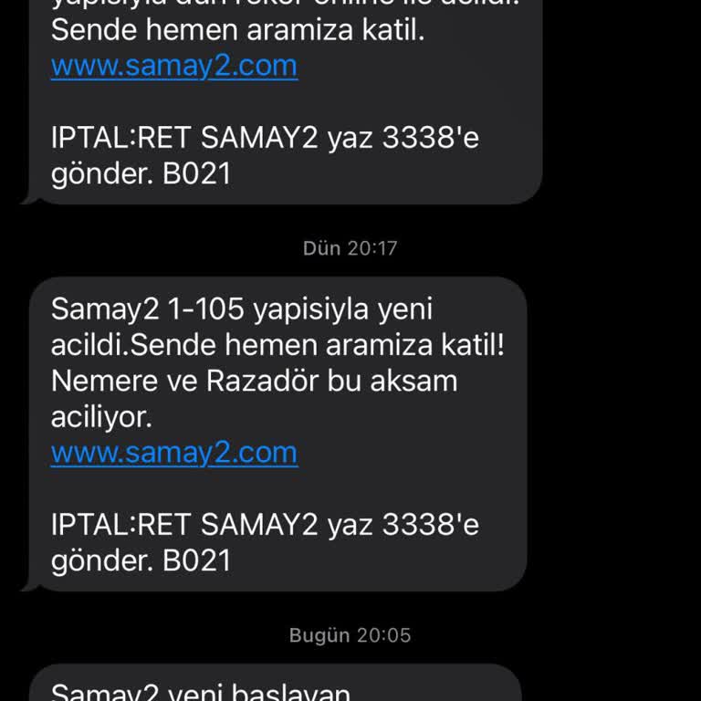 Samay2 Denilen Saçmalık