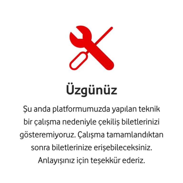 Vodafone Yanımda Çekiliş Saçmalığı