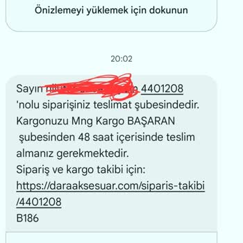 MNG Kargo Dağıtıma Çıktı Yazıp Kargomu Teslim Etmedi
