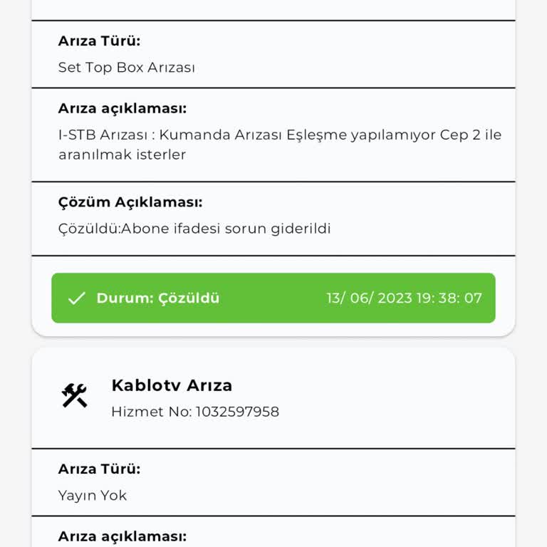 Kablo TV TÜRKSAT İnternet Ve Yayın Sorunu