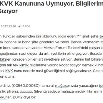 Turkcell Mağazası İnsanların Numaralarını Girerek Sorgu Mu Yapıyor?