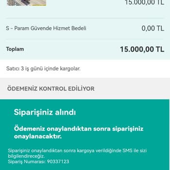 Güvenli Alışveriş Beklentimi Karşılamayan Satın Alma Deneyimi
