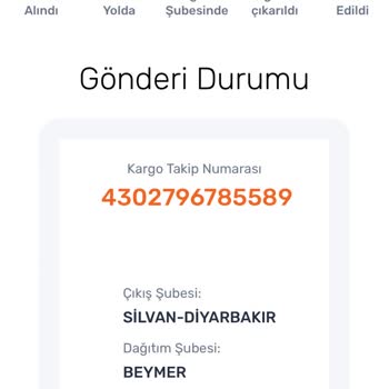 Aras Kargo Siparişimi Teslim Etmedi.
