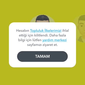 Snapchat Sürekli Hesaplarımı Kapatıyor