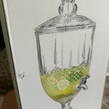 Madame Coco 4.5 Litre Cam Sebil Kırık Musluk