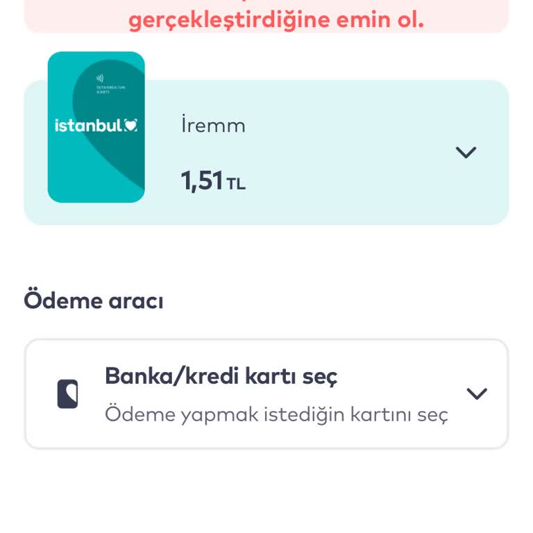 BELBİM (İstanbulkart) Öğrenci Kartı Abonman