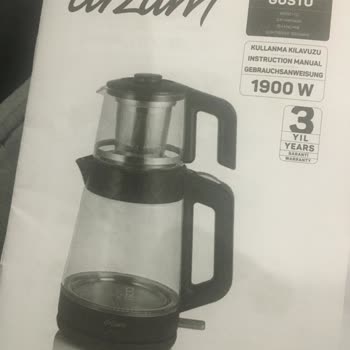 Arzum Marka Çaycı Pişmanlığı