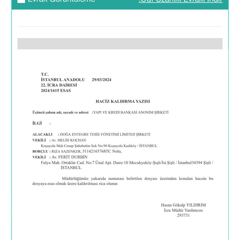 Yapı Kredi Bankası Hesap Blokesi Kalkmıyor