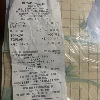 Reyap Hastanesi İlgi Ve Hizmet Sıfır