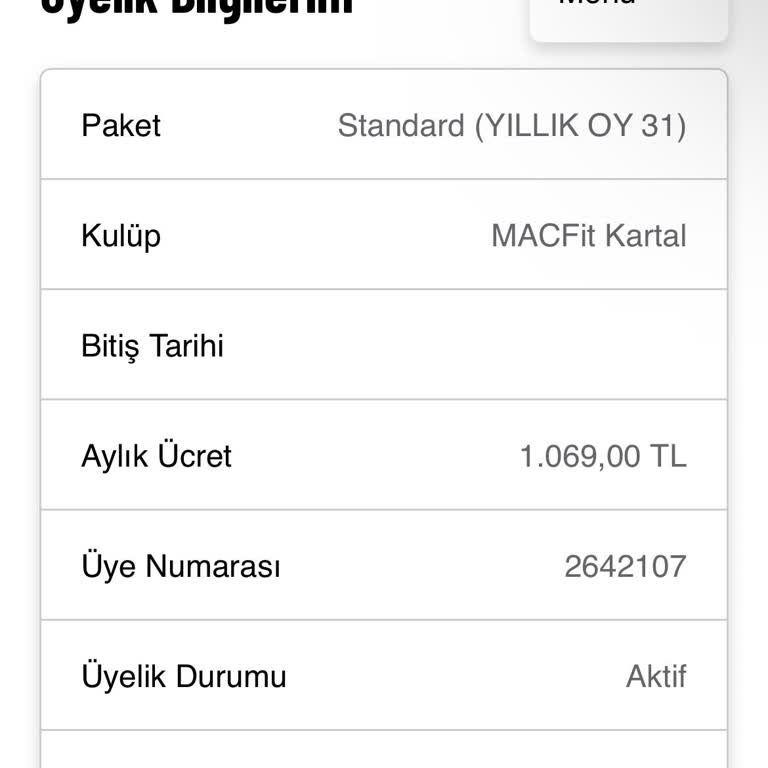 MACfit (İstanbul Anadolu) Macfit İzinsiz Ücret Çekimi