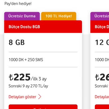 Vodafone'un Eksik Bilgilendirmesi