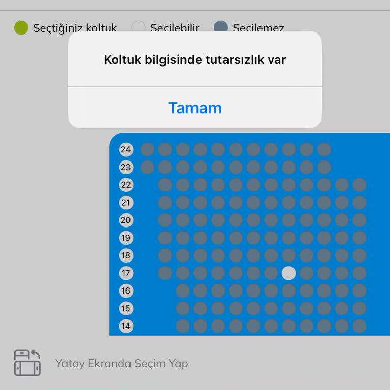 Passolig Bilet Alamama Hatası