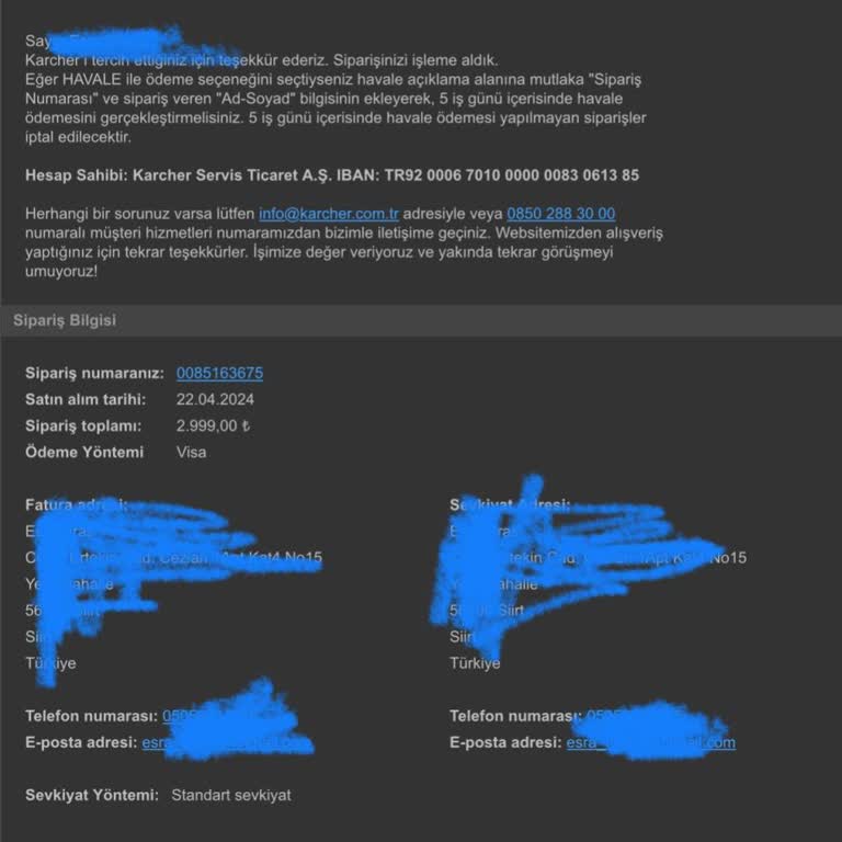 Karcher Kärcher Hayal Kırıklığı