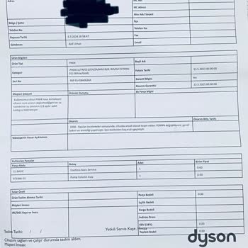 Dyson Bir Türlü Bitmeyen Cihaz Arızaları